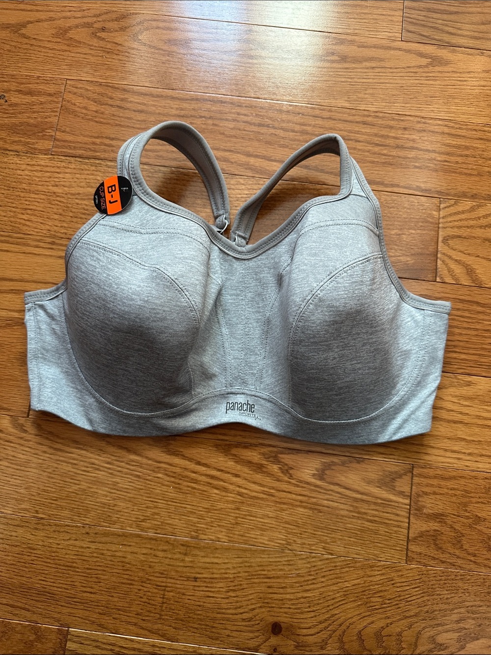 Panache Gray High-Support Sports Bra